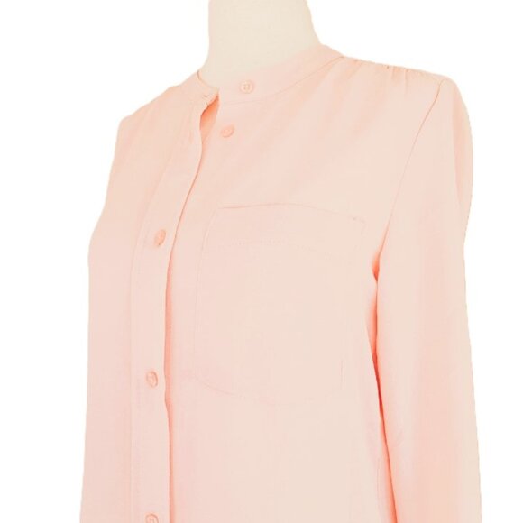 NEW Carolina Belle Button Down Blouse Blush Pink XS - Picture 3 of 7